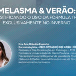 Melasma e verão
