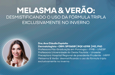 Melasma e verão